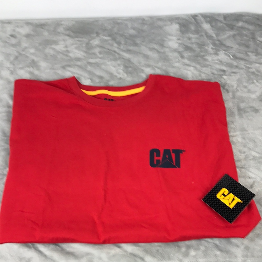 CAT Red T-Shirt for Men